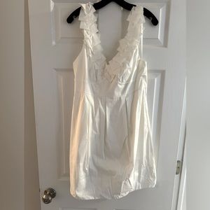 BCBG White Dress - Size 8 - NWOT